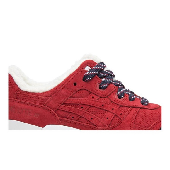 🔥SEND OFFERS🔥2017 Kith × Moncler × Gel Lyte 3 'Red' - Picture 2 of 15